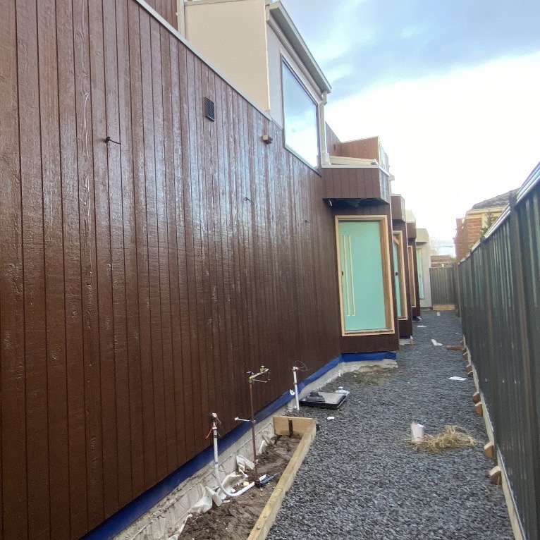 Multiple Townhouses Ormond cladding project - image 2
