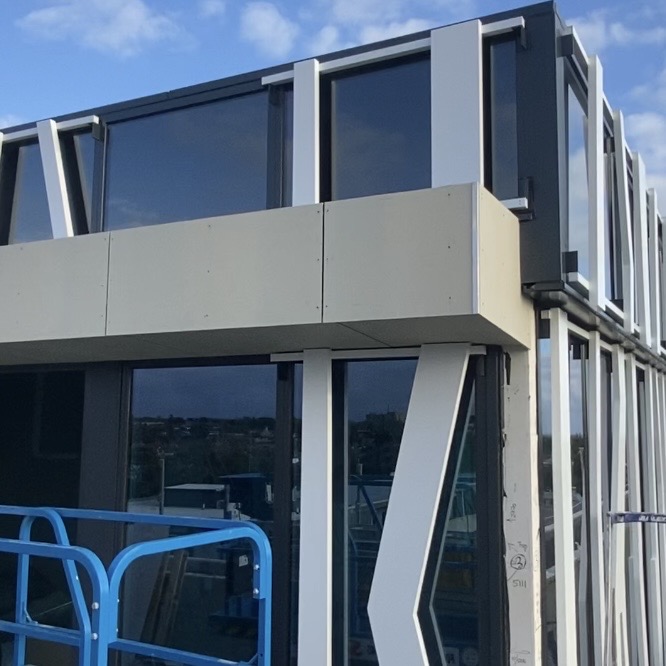 Apartments St Kilda cladding project - image 1