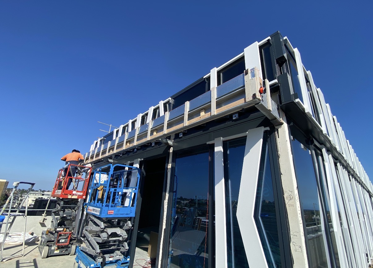 Apartments St Kilda cladding project - image 3